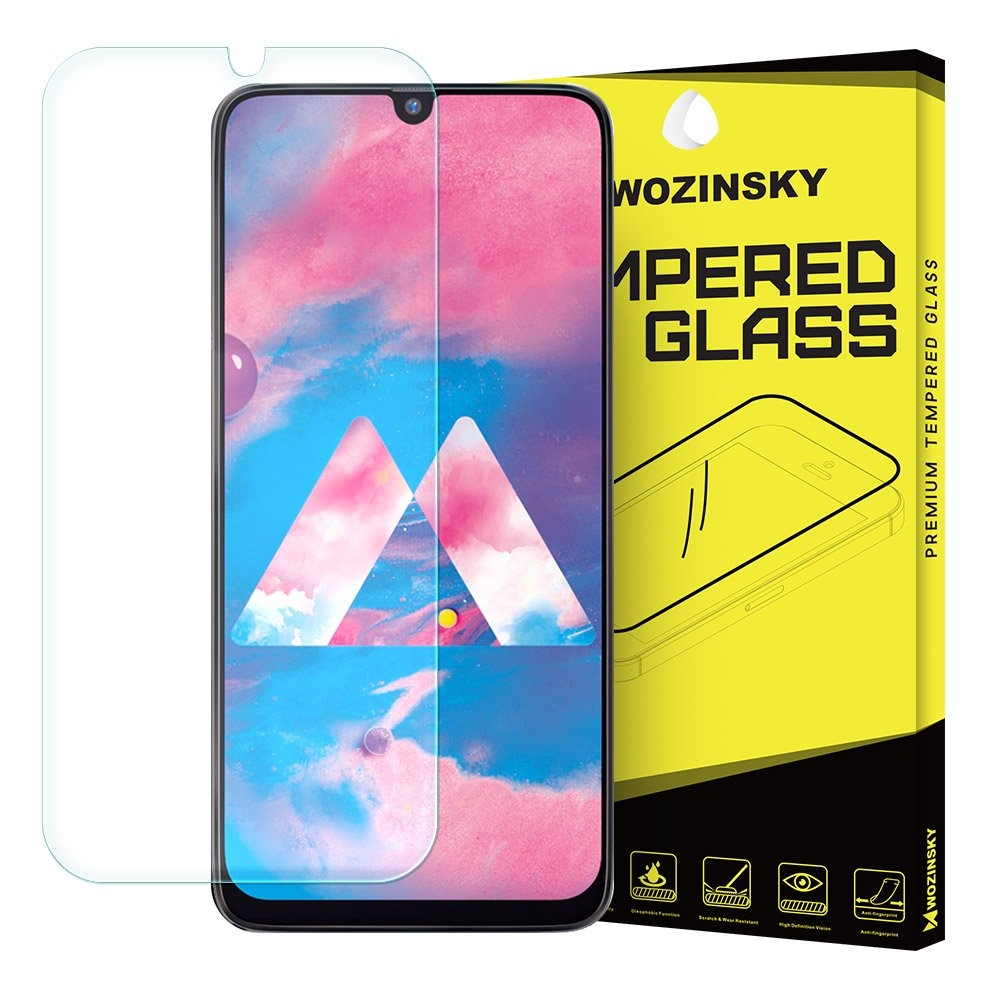 Edzett védőüveg Samsung Galaxy M30 akciós termékkép 1