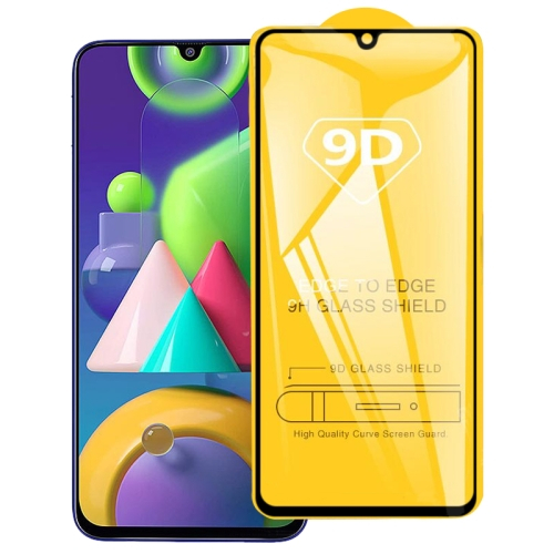3D Edzett üveg Samsung Galaxy M21 fekete akciós termékkép 1