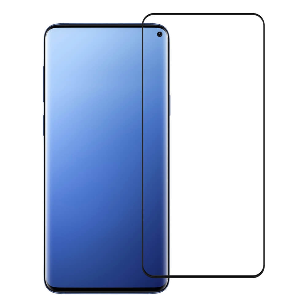 3D Edzett üveg Samsung Galaxy S10 fekete termék 2. képe