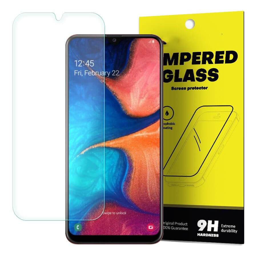Edzett védőüveg Samsung Galaxy A20e akciós termékkép 1