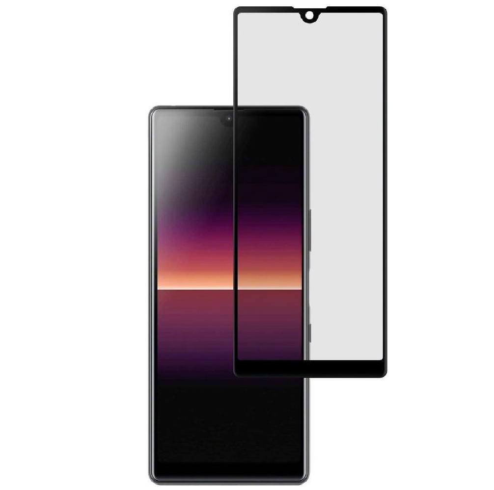 3D Edzett üveg Sony Xperia L4 fekete akciós termékkép 1