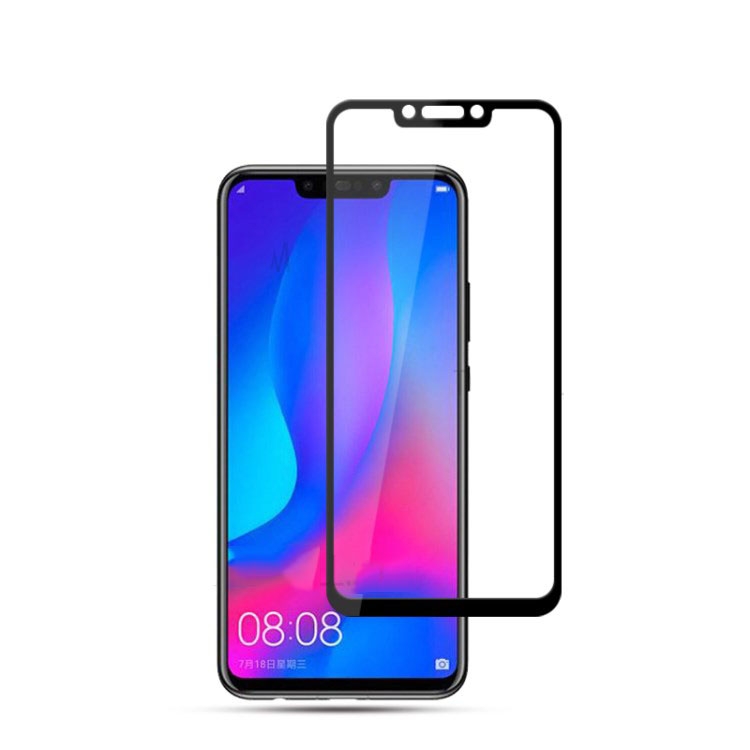 3D Edzett üveg Huawei Nova 3 fekete akciós termékkép 1