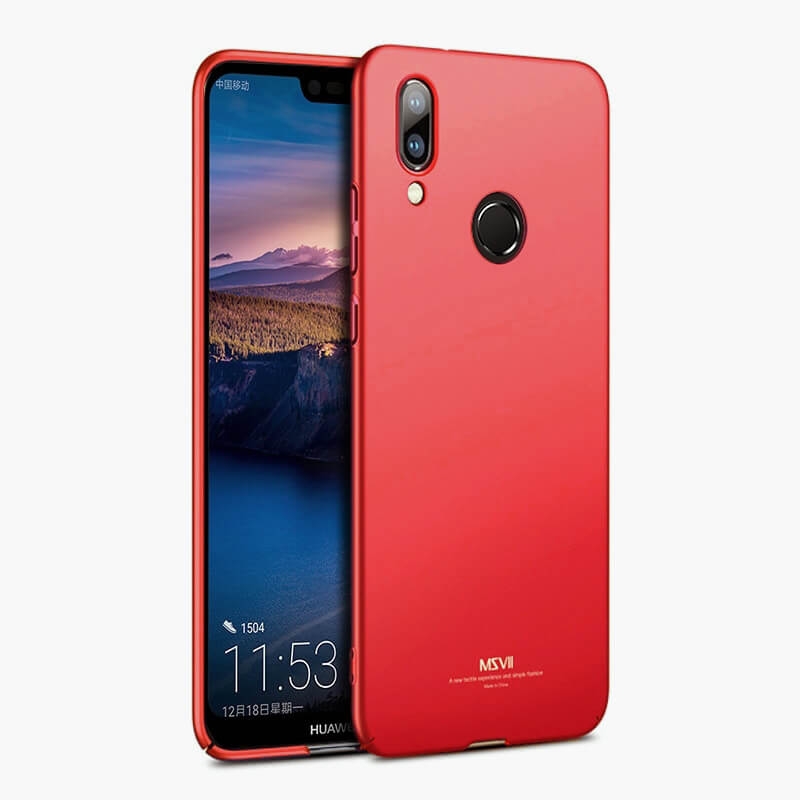 MSVII Ultravékony kryt Huawei P20 Lite červený akciós termékkép 1