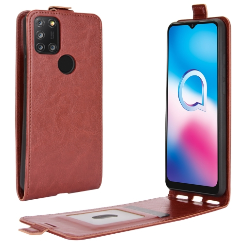 Flip tok Alcatel 3X (2020) barna