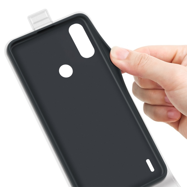 Motorola Moto E7 Power / E7i Power fehér flip tok termék 2. képe