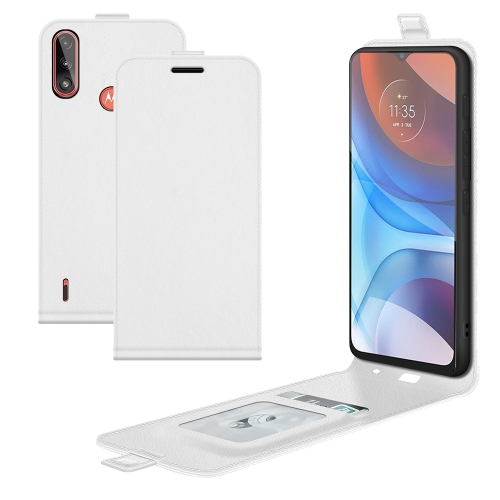 Motorola Moto E7 Power / E7i Power fehér flip tok akciós termékkép 1