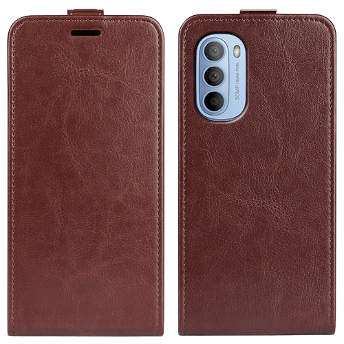 Összecsukható tok Motorola Moto G31 barna termék 2. képe