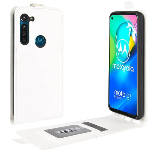 Flip tok Motorola Moto G8 Power fehér akciós termékkép 1