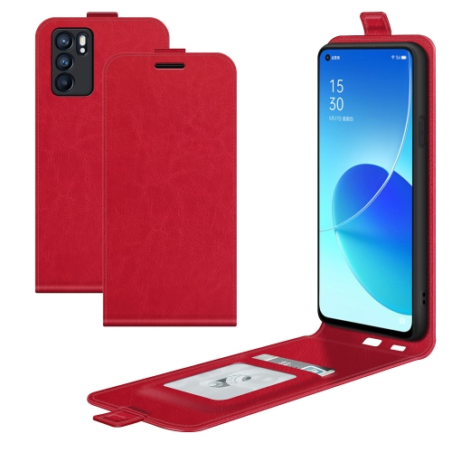 Oppo Reno6 5G piros összecsukható tok akciós termékkép 1