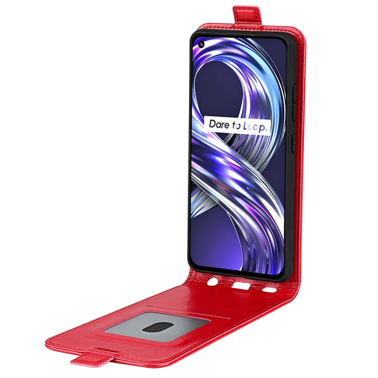 Realme 8i piros összecsukható tok akciós termékkép 1