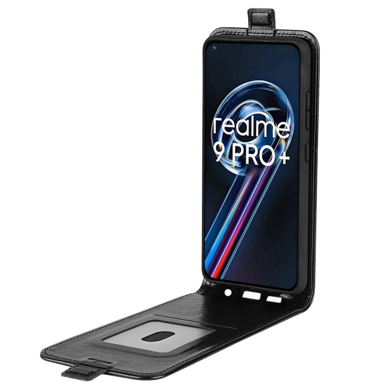 Realme 9 Pro+ / Realme 9 összecsukható tok fekete akciós termékkép 1