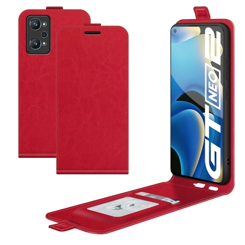 Realme GT Neo2 piros összecsukható tok akciós termékkép 1