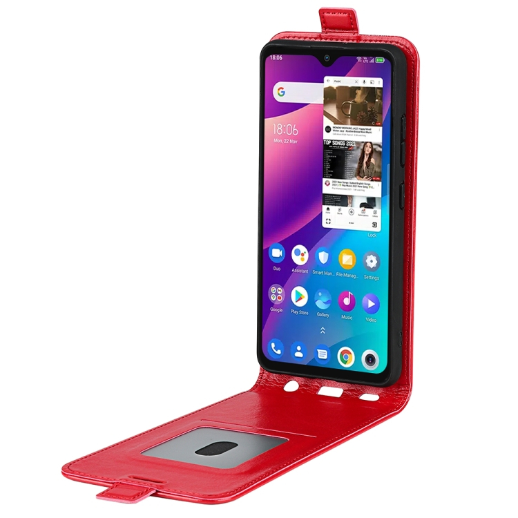 Felhajtható tok TCL 30 SE / TCL 306 piros akciós termékkép 1