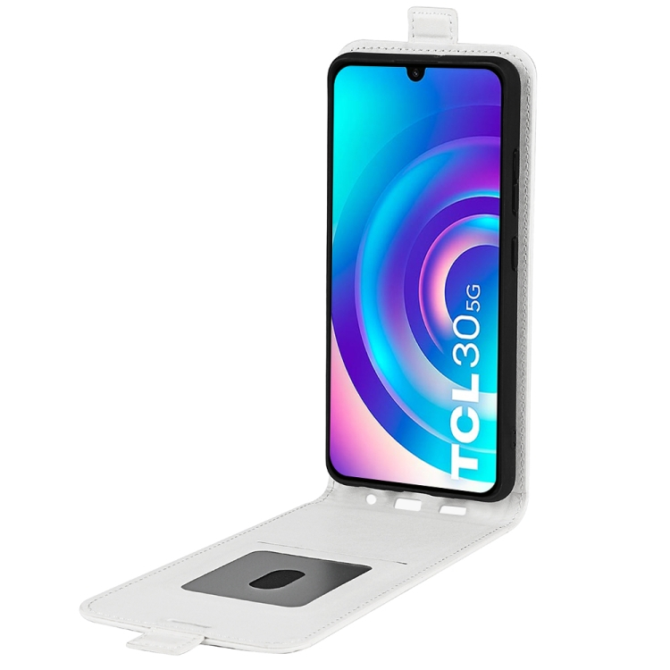 Felhajtható tok TCL 30 / TCL 30+ fehér akciós termékkép 1