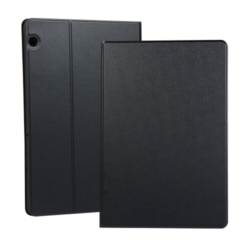 LEATHER Flip tok Huawei MediaPad T5 10" fekete akciós termékkép 1