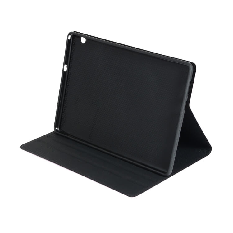 LEATHER Flip tok Huawei MediaPad T5 10" fekete termék 2. képe
