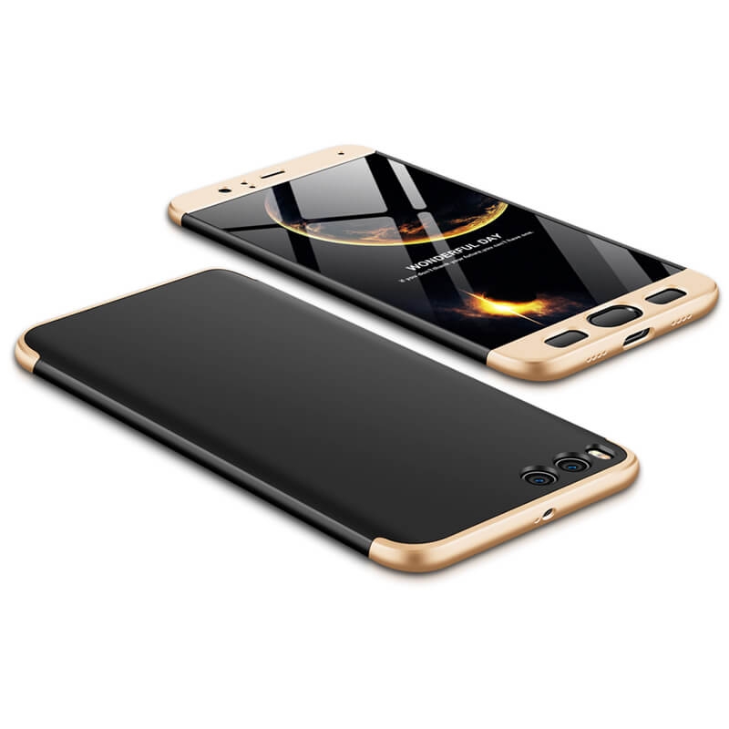 360° védőburkolat Xiaomi Mi 6 fekete (arany) akciós termékkép 1