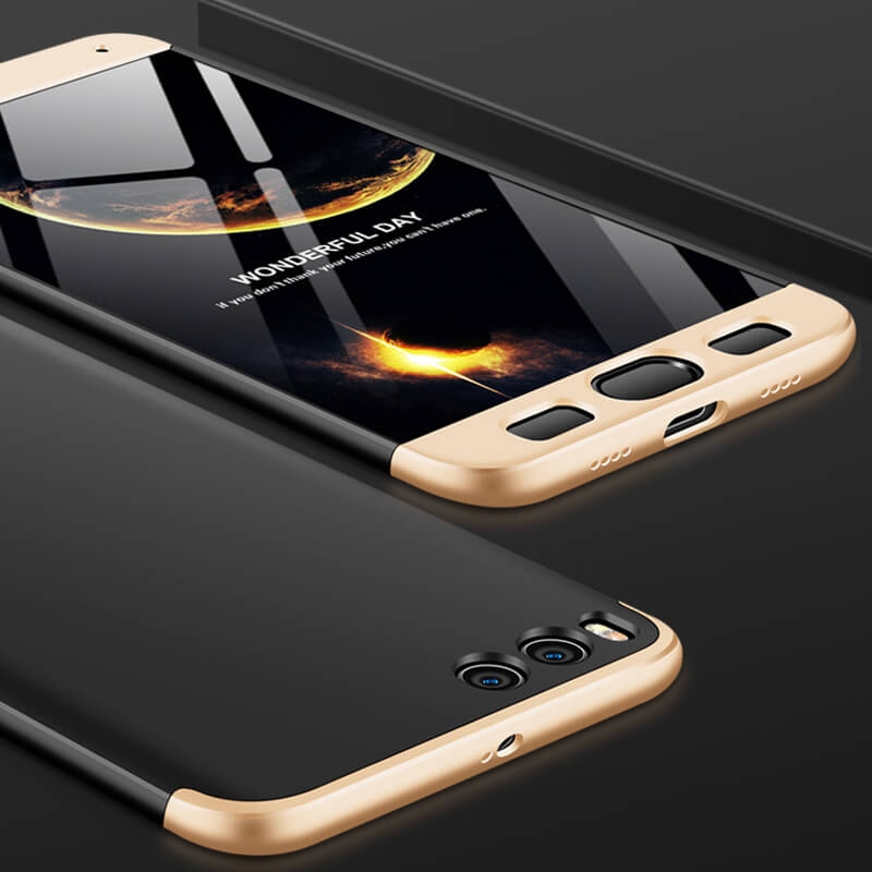 360° védőburkolat Xiaomi Mi 6 fekete (arany) termék 2. képe