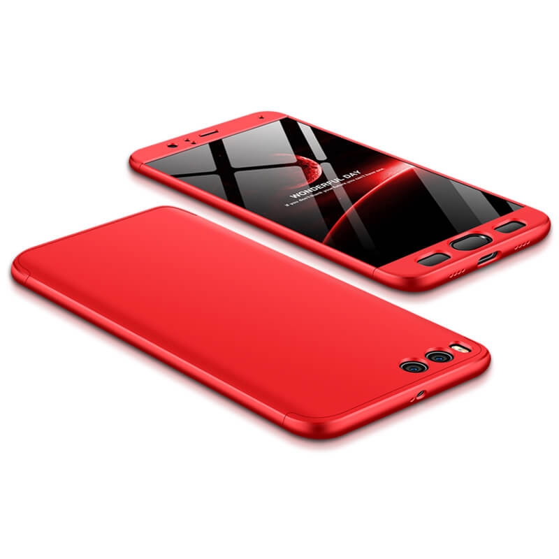 360° védőburkolat Xiaomi Mi 6 piros akciós termékkép 1