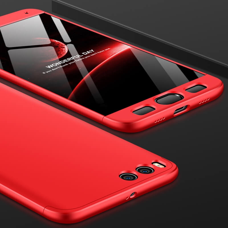 360° védőburkolat Xiaomi Mi 6 piros termék 2. képe
