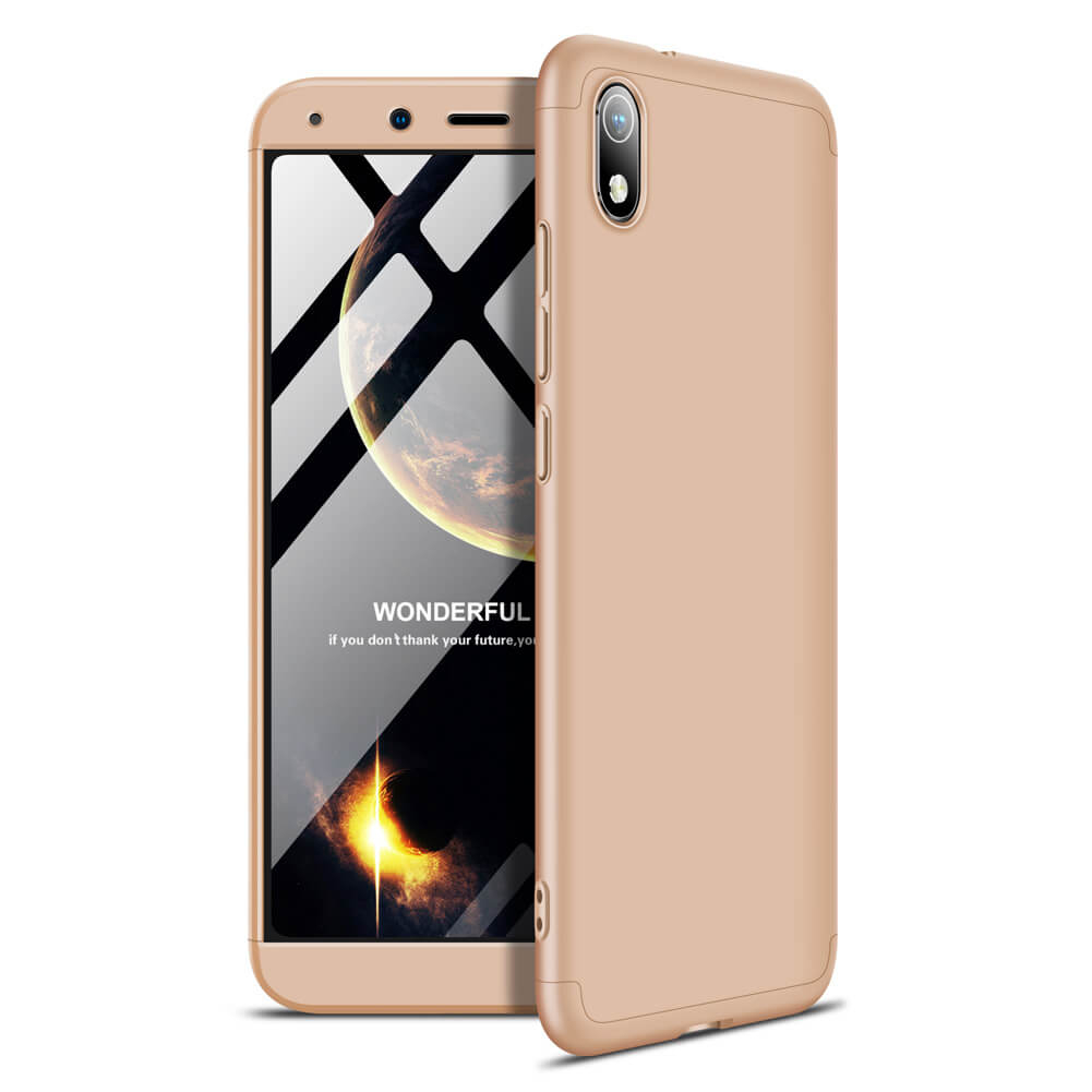 360° védőburkolat Xiaomi Redmi 7A arany akciós termékkép 1