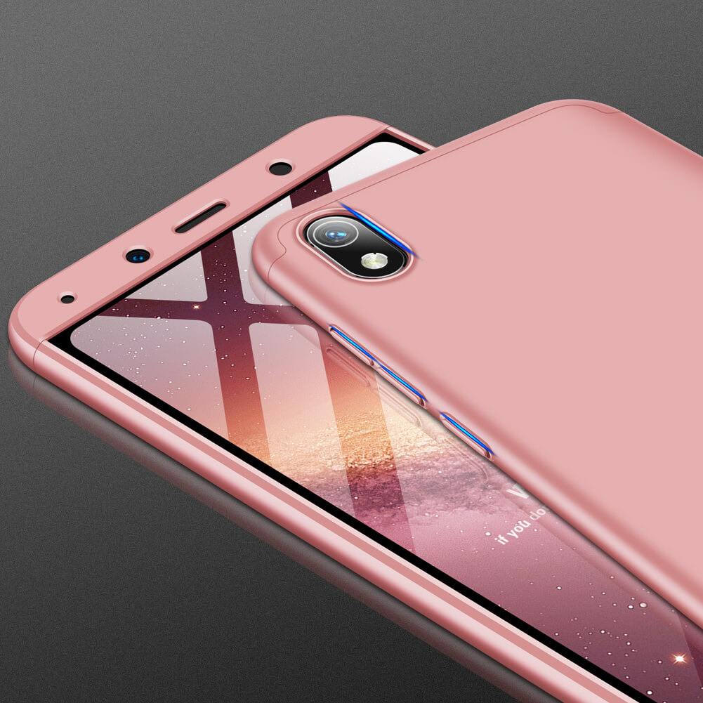 360° védőburkolat Xiaomi Redmi 7A rózsaszín termék 2. képe