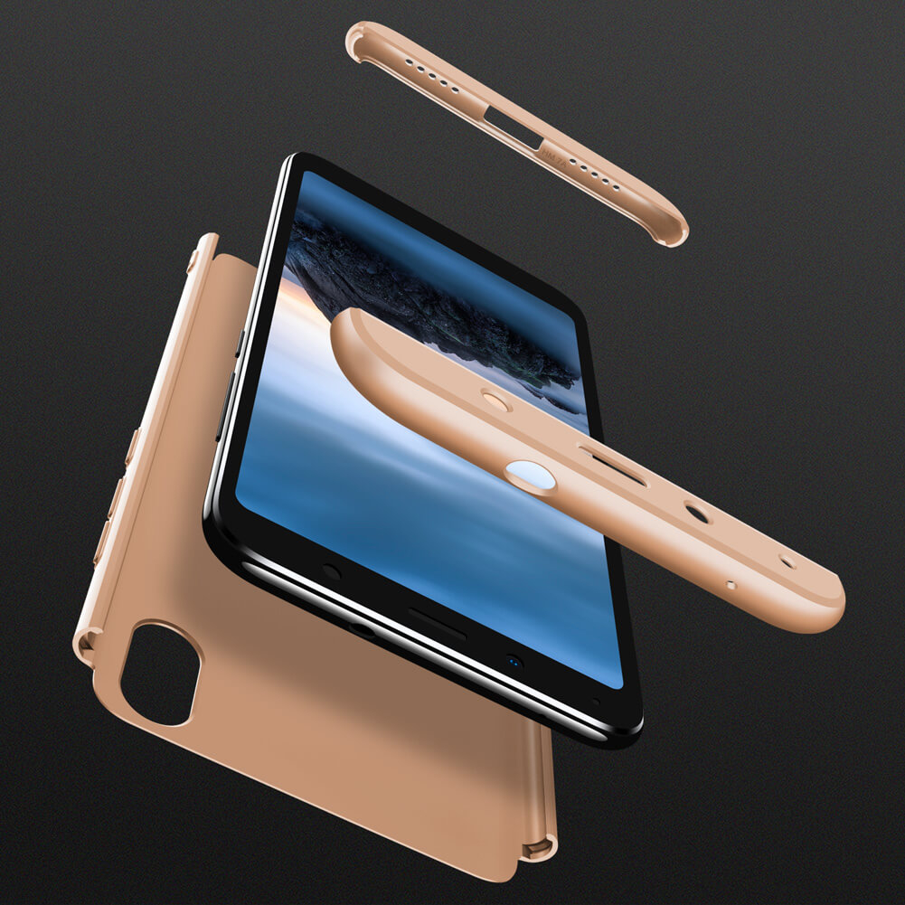 360° védőburkolat Xiaomi Redmi 7A arany termék 2. képe