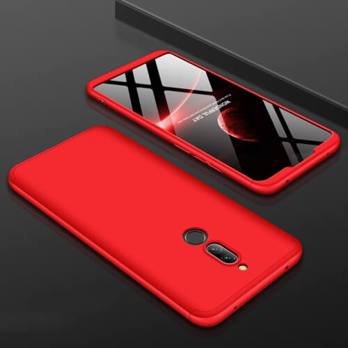 360° védőtok Xiaomi Redmi 8 piros akciós termékkép 1