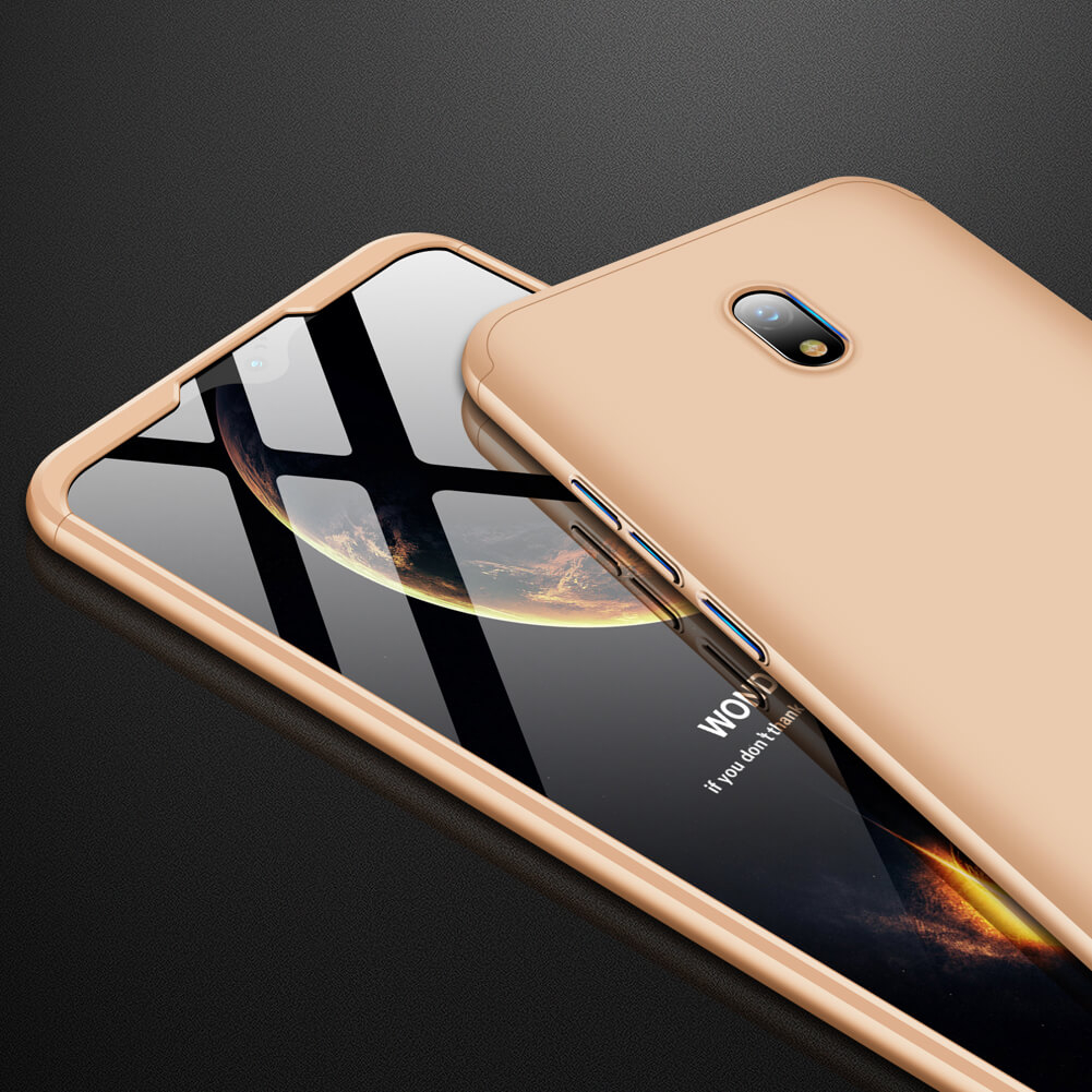360° védőtok Xiaomi Redmi 8A arany termék 2. képe