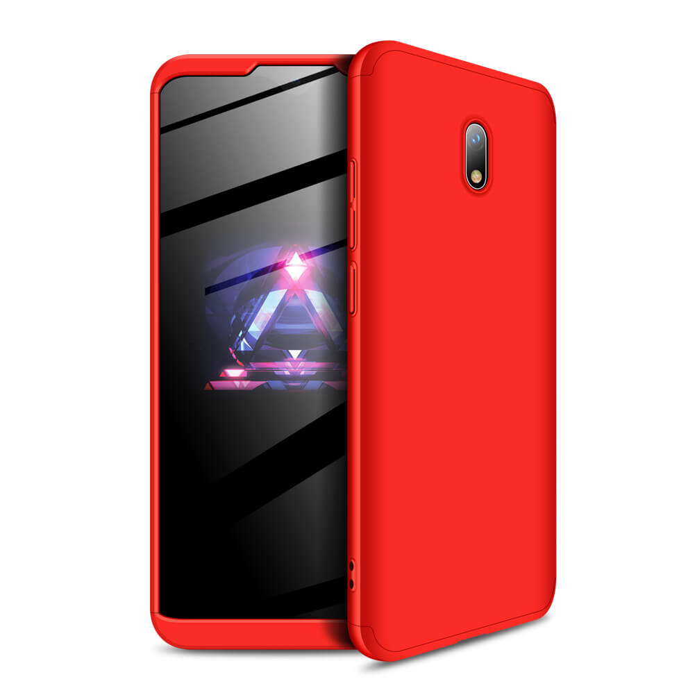 360° védőtok Xiaomi Redmi 8A piros akciós termékkép 1