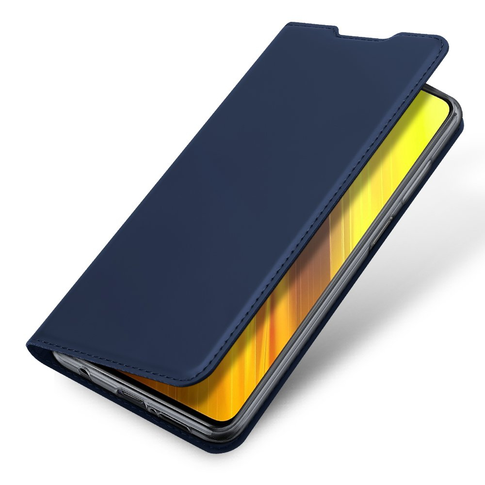 DUX Wallet tok Xiaomi Poco M3 / Redmi 9T kék akciós termékkép 1