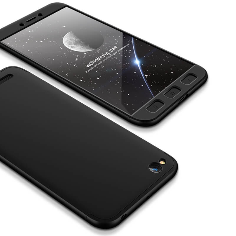 360° Ochranný obal Xiaomi Redmi Note 5A čierny termék 2. képe