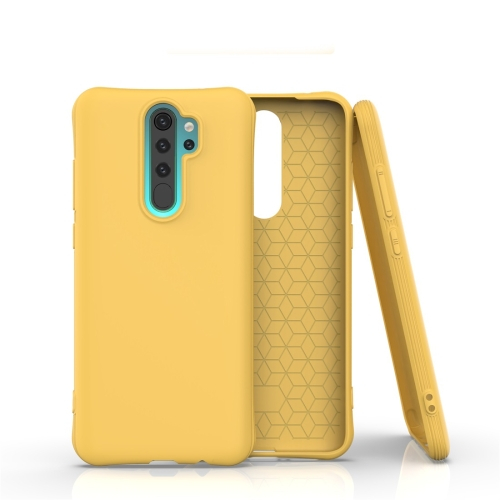 RUBBER Szilikon tok Samsung Galaxy S10 Plus sárga akciós termékkép 1
