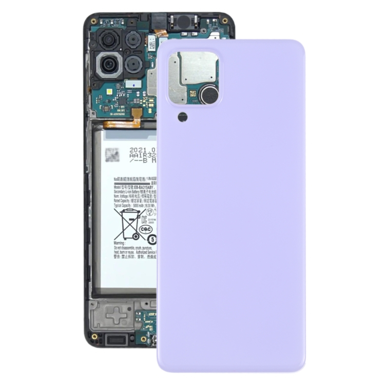 Hátlap (akkumulátorfedél) Samsung Galaxy A22 lila akciós termékkép 1