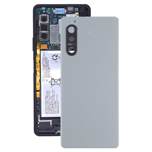 Hátlap (akkumulátorfedél) Sony Xperia 5 II szürke akciós termékkép 1