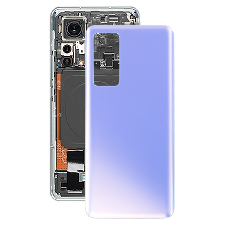 Hátlap (akkumulátor fedő) Xiaomi 12 lila telefonhoz akciós termékkép 1