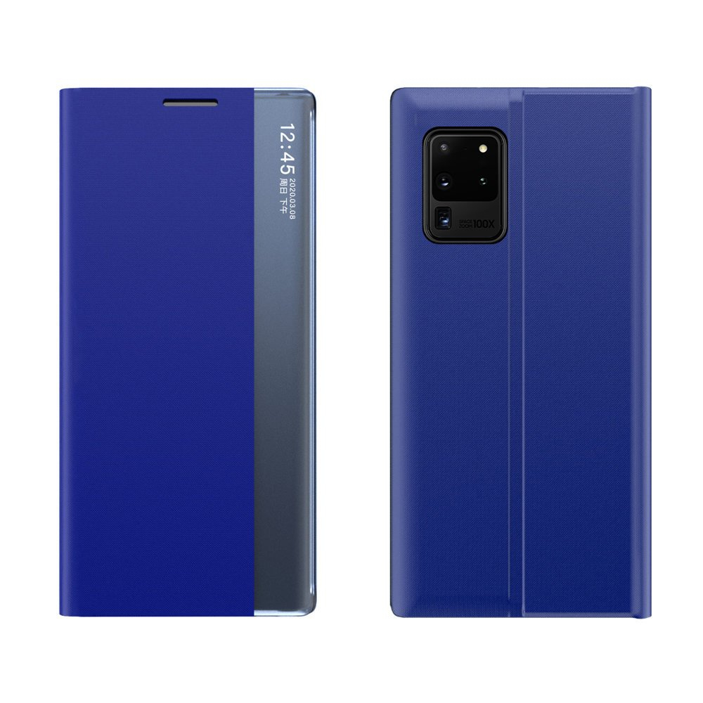 SLEEP CASE Flip tok Samsung Galaxy A02s kék akciós termékkép 1