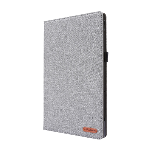 FABRIC Lenovo Tab P11 flip tok (TB-J606F) szürke akciós termékkép 1