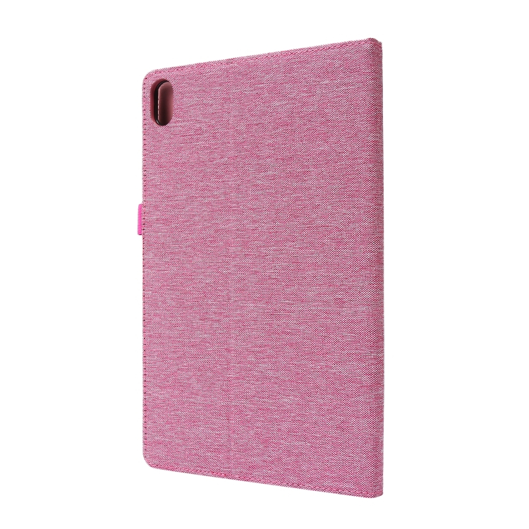 FABRIC Lenovo Tab P11 flip tok (TB-J606F) rózsaszín termék 2. képe