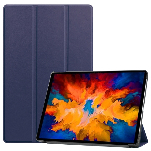 LEATHER Tab P11 Pro flip tok (TB-XJ706F) sötétkék akciós termékkép 1