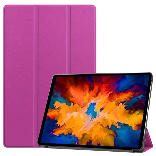 LEATHER Flip tok Lenovo Tab P11 Pro (TB-XJ706F) lila akciós termékkép 1
