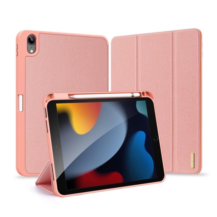 DUX DOMO Flip tok Apple iPad 2025 / iPad 2022 rózsaszín akciós termékkép 1