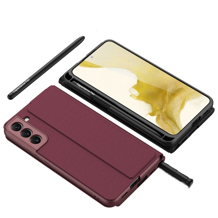 GKK PEN Flip borító tollal Samsung Galaxy S22 Plus 5G bordó termék 2. képe