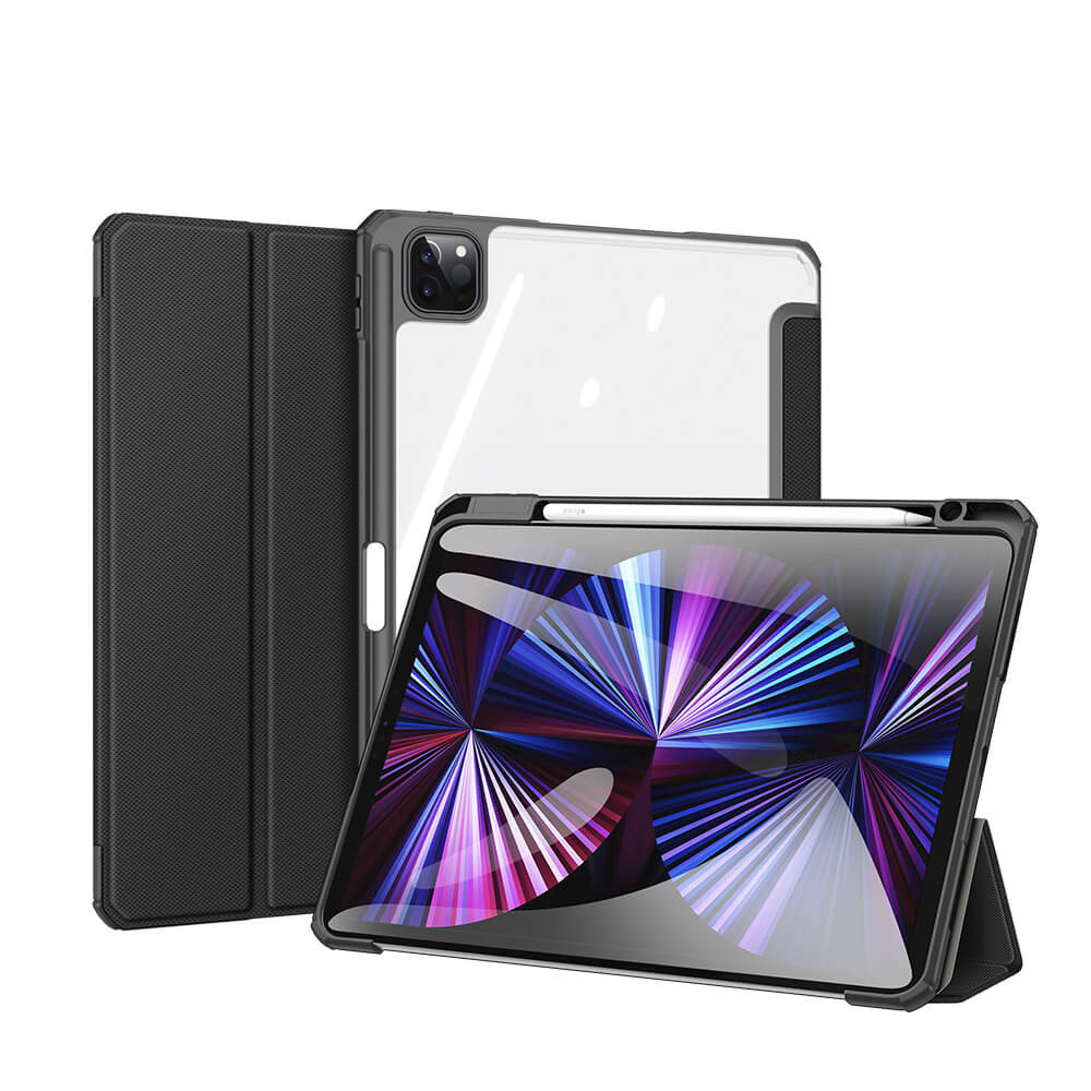 DUX TOBY Flip tok Apple iPad Pro 11 (2022 / 2021 / 2020 / 2018) fekete akciós termékkép 1