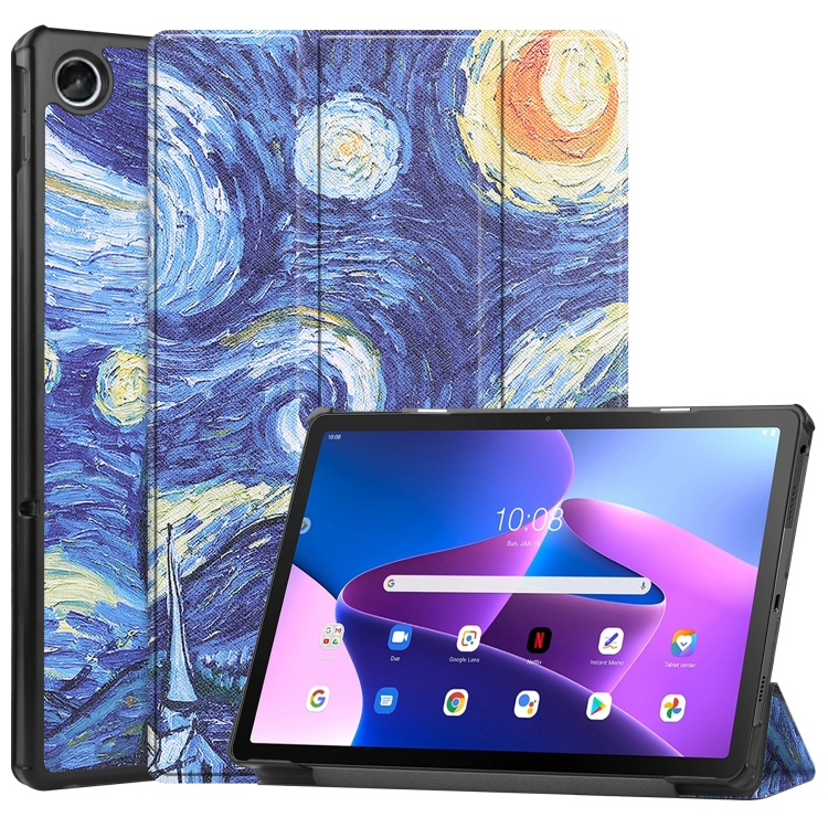 ART Flip borító a Lenovo Tab M10 Plus 3. generációs STARRY SKY készülékhez akciós termékkép 1