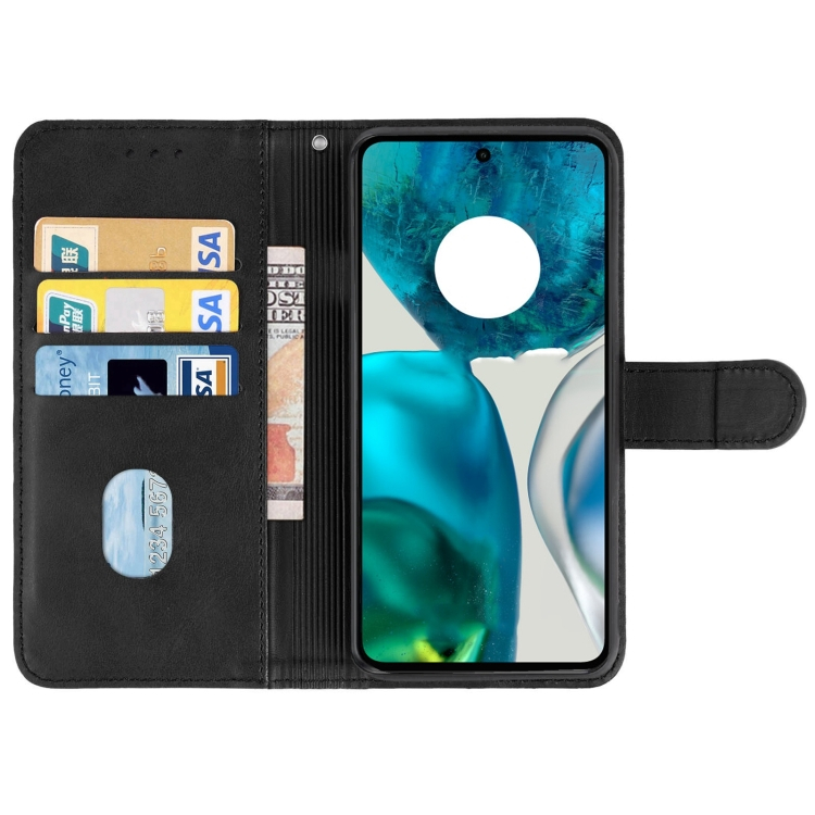 SMOOTH Wallet tok Motorola Moto G52 fekete termék 2. képe