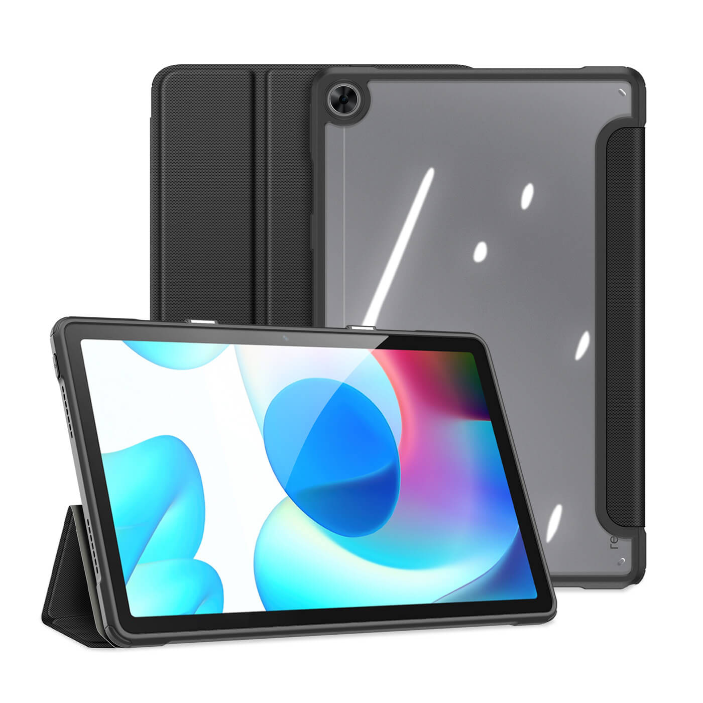 DUX TOBY Flip tok Realme Pad fekete termék 2. képe