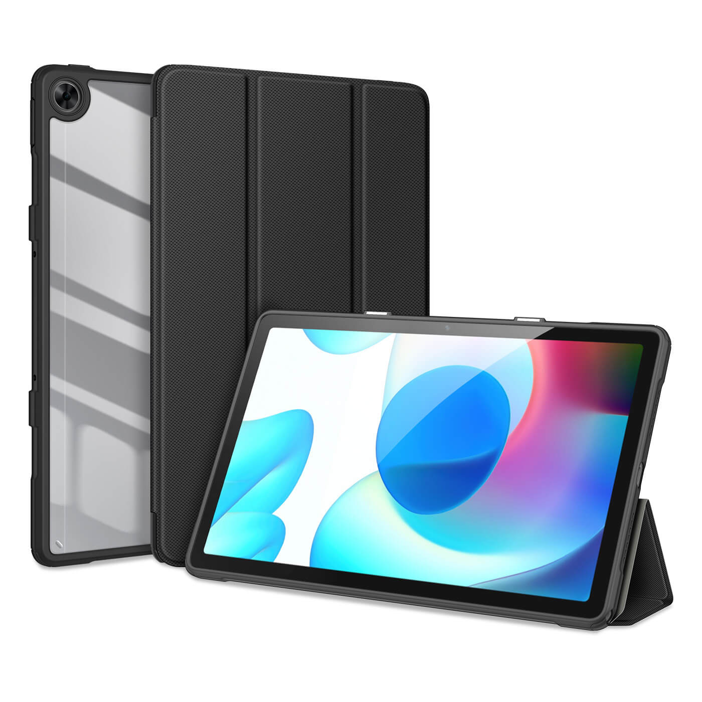 DUX TOBY Flip tok Realme Pad fekete akciós termékkép 1