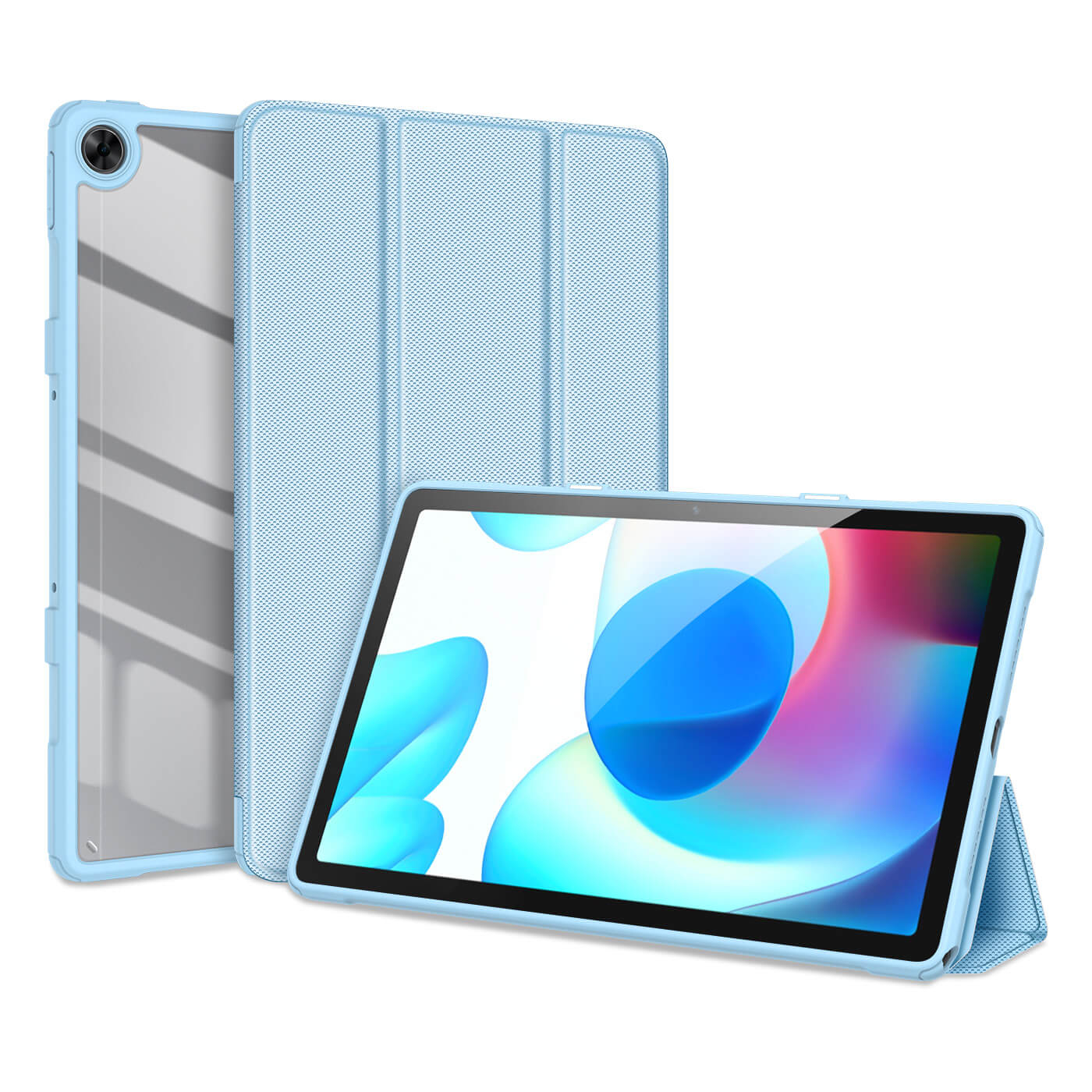 DUX TOBY Flip tok Realme Pad kék akciós termékkép 1