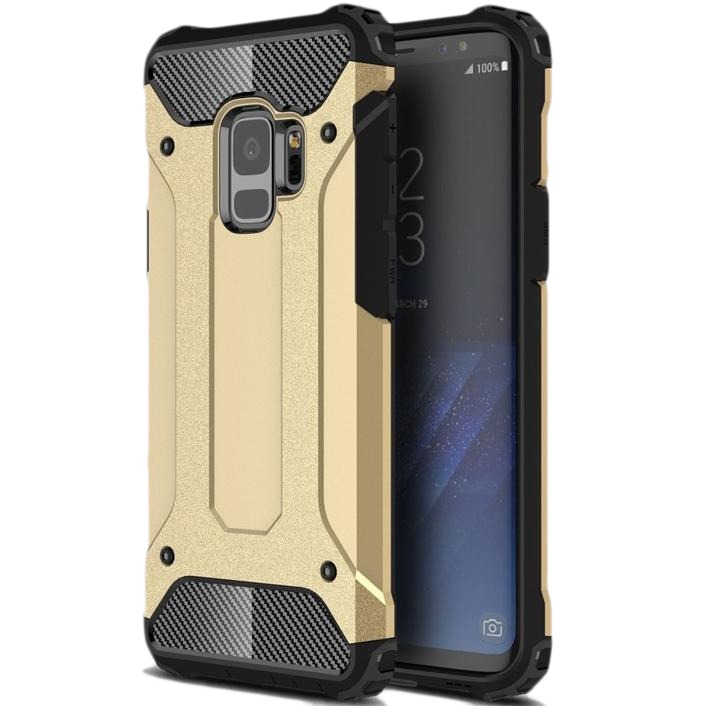 TOUGH Ochranný kryt Samsung Galaxy S9 Plus zlatý akciós termékkép 1